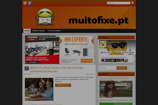Balanced Blog theme site design template sample