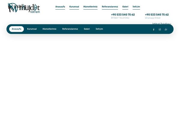mujdatreklam.com site used Mujdat-reklam