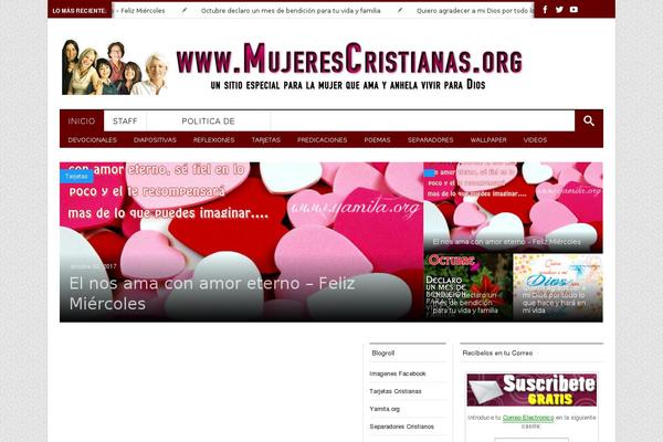 mujerescristianas.org site used Silver_mag_pro