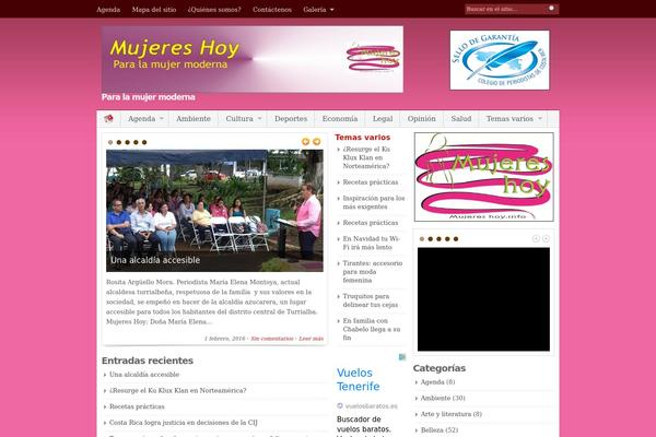 mujereshoy.info site used BlogNews