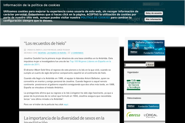 Site using Cookillian plugin