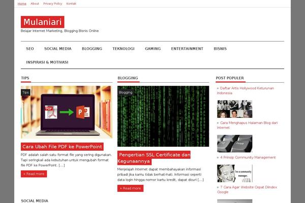 Site using Fancier Author Box by ThematoSoup plugin