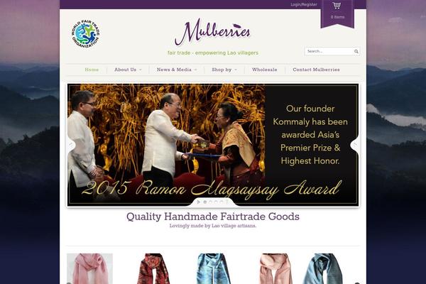 Maya theme site design template sample