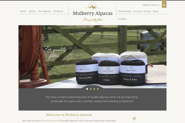 mulberryalpacas.co.uk site used Mulberry