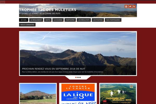 Parabola theme site design template sample