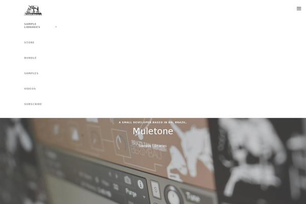muletoneaudio.com site used Pivot