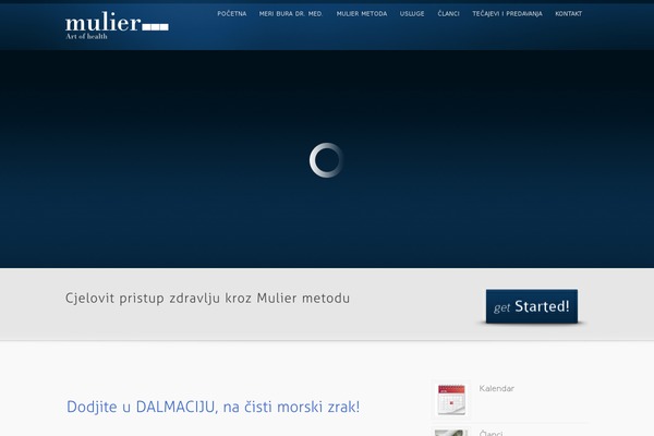 Site using Category Posts Widget plugin