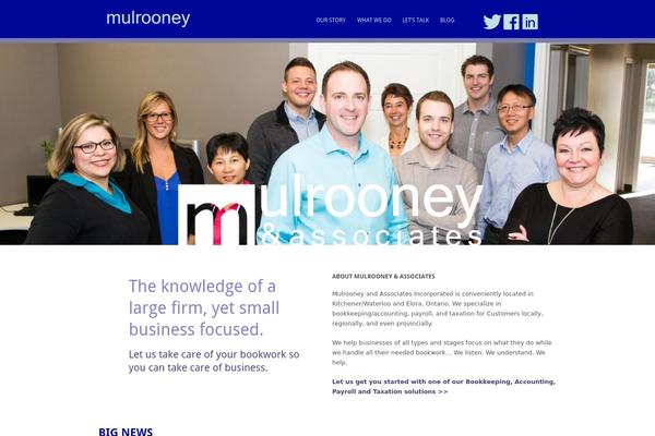 Mindful theme site design template sample
