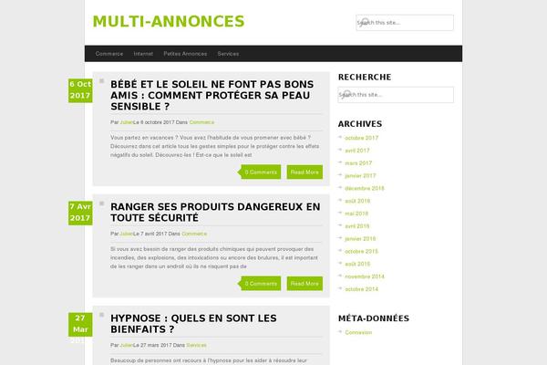 GreenChili theme site design template sample