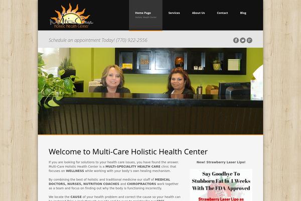 Brave theme site design template sample