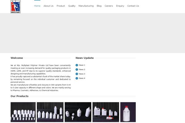 Site using Themediv-social-widget plugin