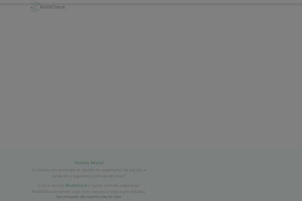 multicheck.com.br site used Multicheck