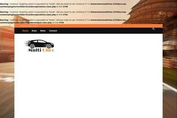 Site using Toolinks-posts plugin