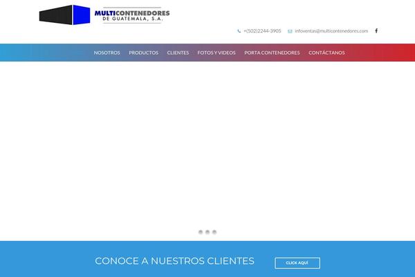 multicontenedores.com site used Transporter