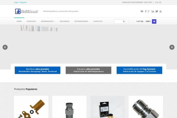 Webmarket theme site design template sample