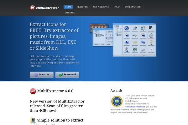 Figero theme site design template sample