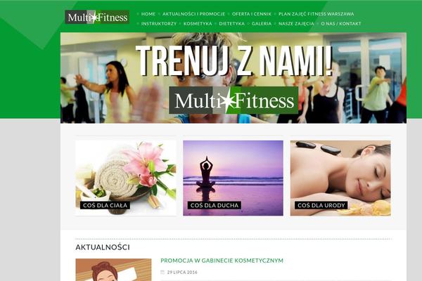 Gymguide theme site design template sample