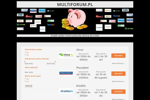 Focusblog theme site design template sample