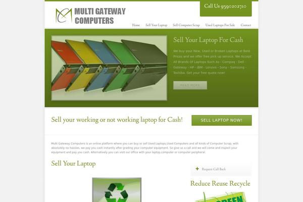 Twenty Twenty theme site design template sample