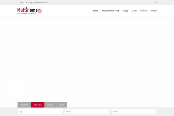 WP Residence theme site design template sample