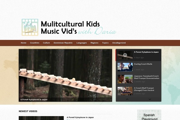 deTube theme site design template sample