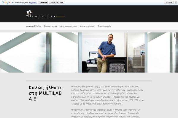 Ambition theme site design template sample