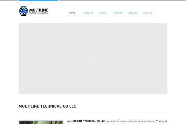 Industrial theme site design template sample