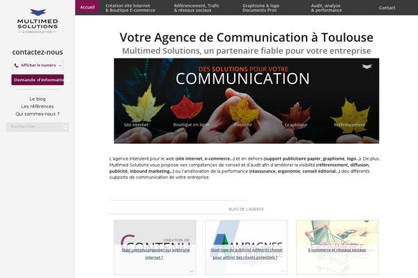 Site using WEN's Social Links plugin