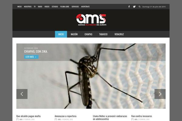 PRESSO theme site design template sample