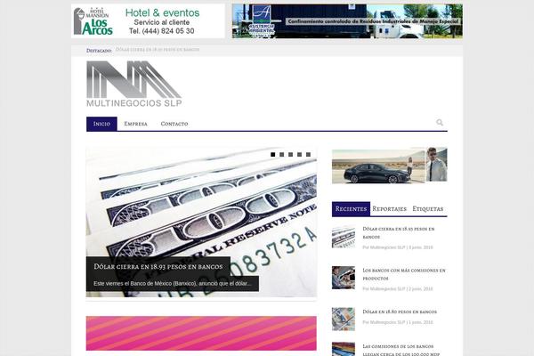 Ciola theme site design template sample