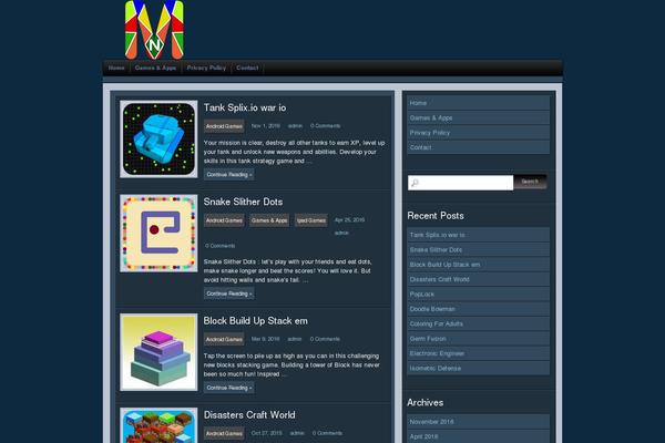Site using Front-slider plugin