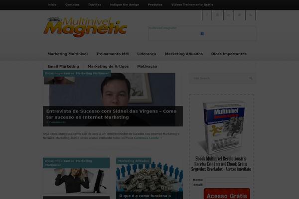 Pulse theme site design template sample