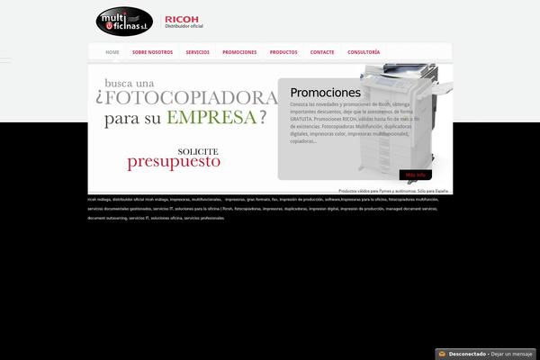 Aggregate theme site design template sample