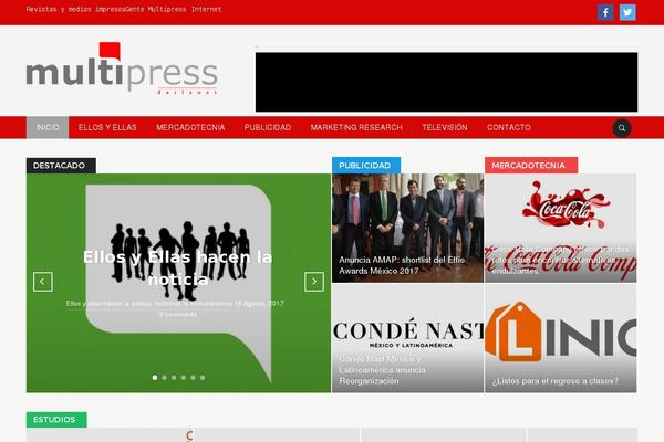 Maxi theme site design template sample