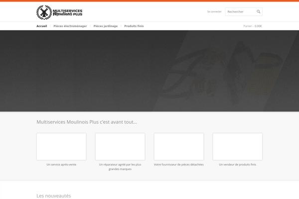 Replete theme site design template sample