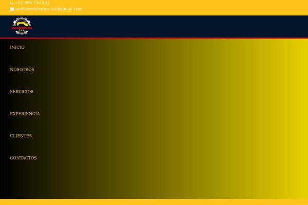 Impreza theme site design template sample