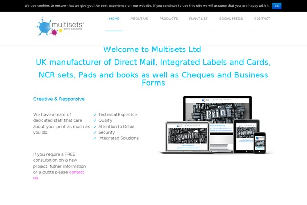 multisets.co.uk site used Diamond-wp