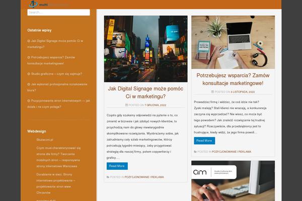 Zoom Lite theme site design template sample