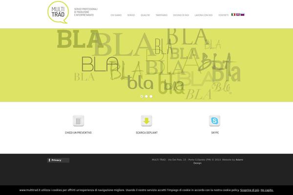 Yokohama theme site design template sample