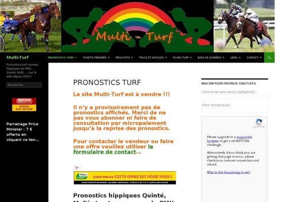 Site using news announcement scroll plugin