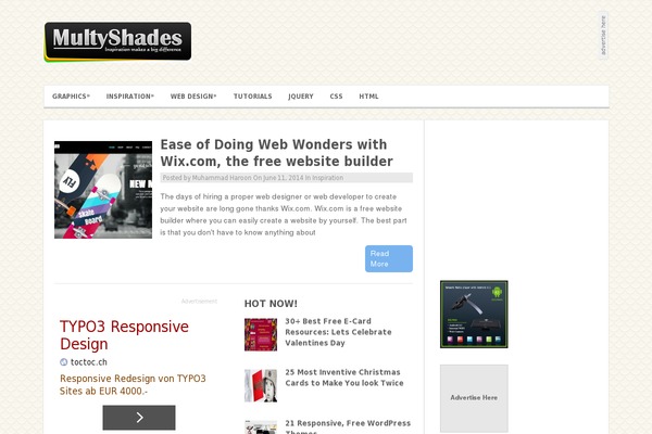Blogus theme site design template sample