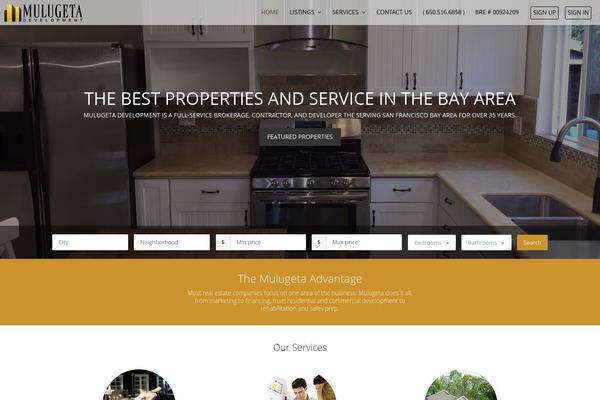 Realeswp theme site design template sample