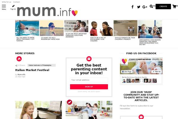 Chirps theme site design template sample