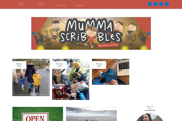 mummascribbles.com site used Cashmeretheme