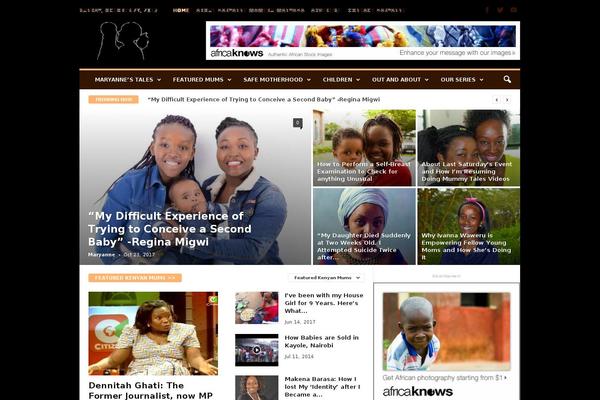 NewsMag theme site design template sample