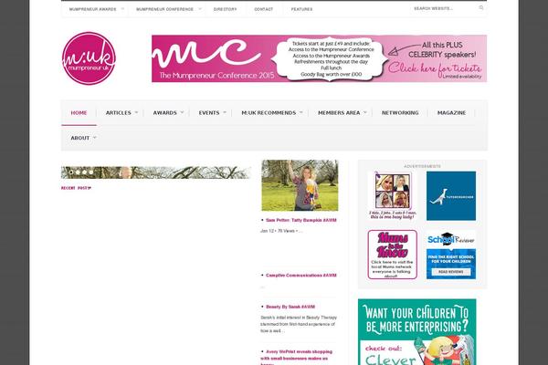 mumpreneuruk.com site used Wmdtheme