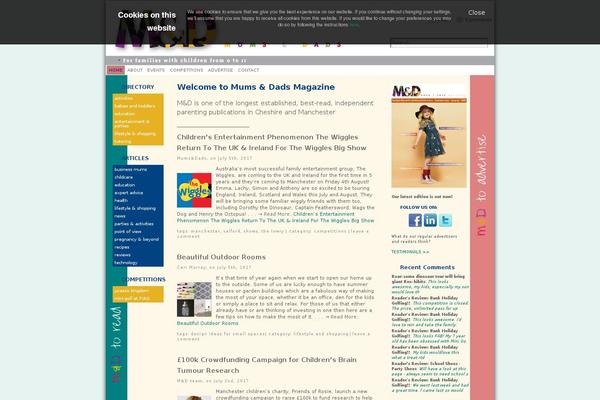Site using Content Reveal plugin