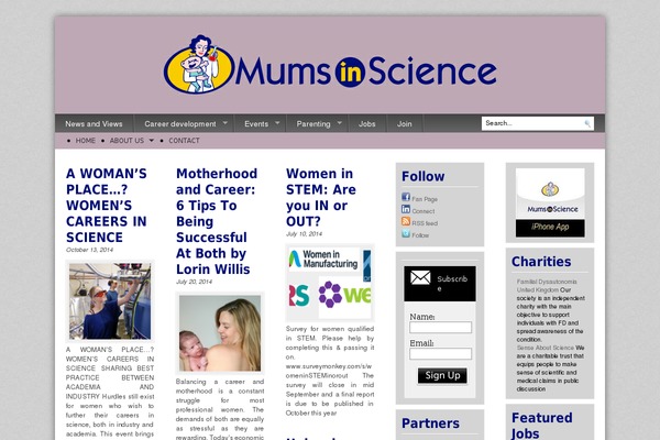 Magazine Flow theme site design template sample