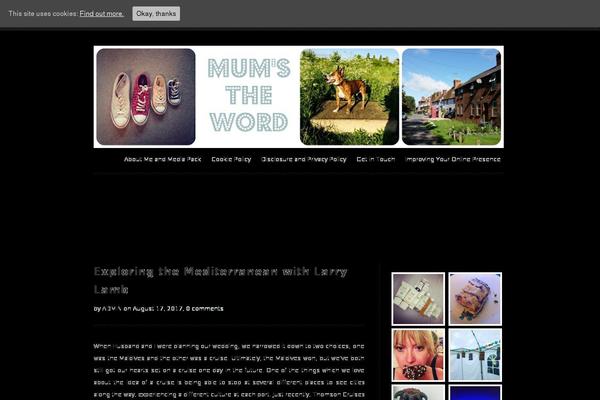 mumstheword.me site used Truly Minimal