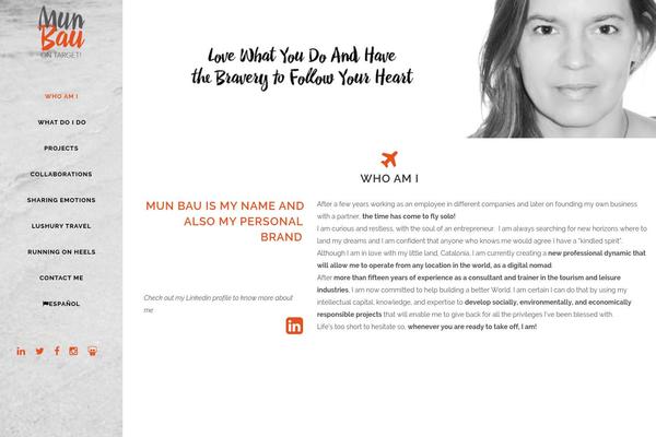 Bridge theme site design template sample